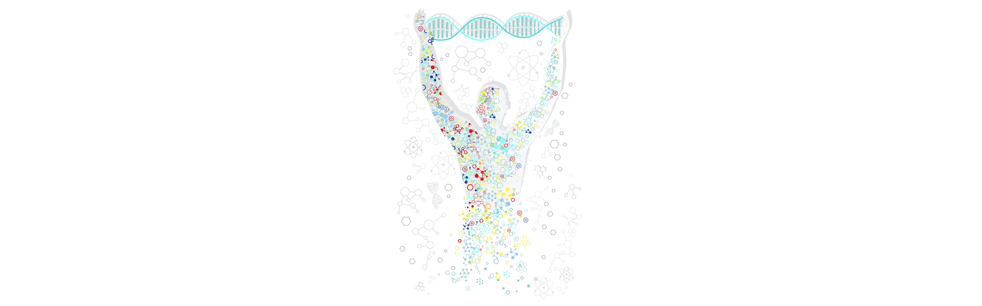 Functional medicine concept illustrating a holistic approach to identifying root causes and personalized patient care